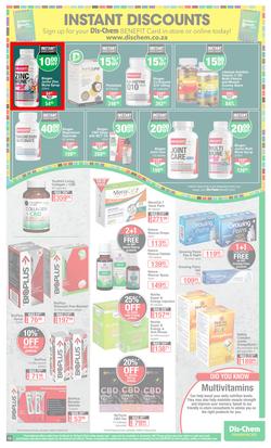 Dis-Chem : Ultimate Savings (24 March - 18 April 2022), page 19