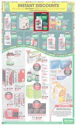 Dis-Chem : Ultimate Savings (24 March - 18 April 2022), page 19