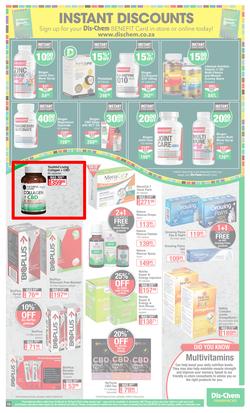 Dis-Chem : Ultimate Savings (24 March - 18 April 2022), page 19