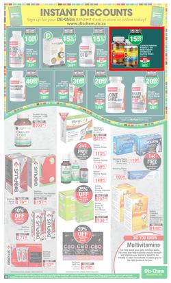Dis-Chem : Ultimate Savings (24 March - 18 April 2022), page 19