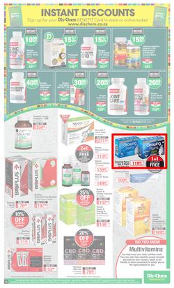 Dis-Chem : Ultimate Savings (24 March - 18 April 2022), page 19