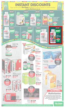 Dis-Chem : Ultimate Savings (24 March - 18 April 2022), page 19