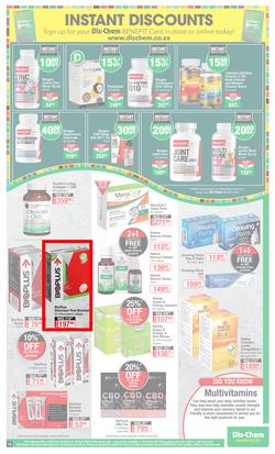 Dis-Chem : Ultimate Savings (24 March - 18 April 2022), page 19