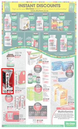 Dis-Chem : Ultimate Savings (24 March - 18 April 2022), page 19