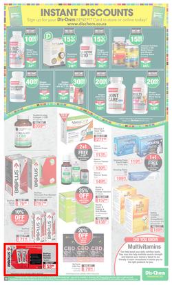 Dis-Chem : Ultimate Savings (24 March - 18 April 2022), page 19