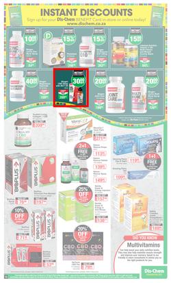 Dis-Chem : Ultimate Savings (24 March - 18 April 2022), page 19
