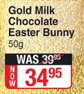 Lindt Gold Milk Chocolate Easter Bunny-50g 