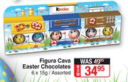 Figura Cava Easter Chocolates-6 x 15g Assorted