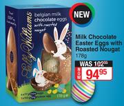Sally Williams Milk Chocolate Easter Eggs With Roasted Noughat-178g