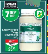 Lifestyle Food Tangy Mayonnaise-500g