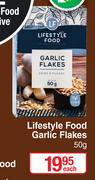 Lifestyle Food Garlic Flakes-50g Each