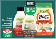 B-Well Mayonnaise 375g Or Tangy Mayonnaise 750g-Each
