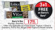 Barry's Bar Assorted-45g/50g Each
