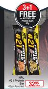 NPL #21 Protein Bar Assorted-65g Each