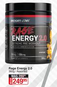 Biogen Rage Energy 2.0 Assorted-360g