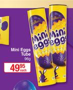 Cadbury Mini Eggs Tube-96g Each