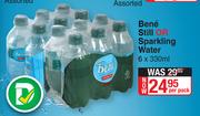 Bene Still Or Sparkling Water-6 x 330ml Per Pack