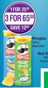 Pringles Assorted-For 1 x 100g