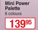 Rimmel Mini Power Palette-6 Colours