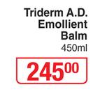 Bionike Triderm A.D. Emollient Balm-450ml