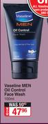 Vaseline Men Oil Control Face Wash-100ml