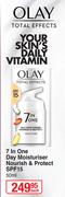 Olay 7 In 1 Day Moisture Nourish & Protect SPF15-50ml Each