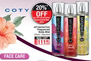 Coty eXclamation Fragranced Body Mist Assorted-220ml Each