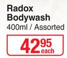 Radox Body Wash-400ml Assorted