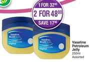 Vaseline Petroleum Jelly Assorted-For 2 x 250ml