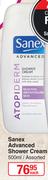 Sanex Advanced Shower Cream-500ml Assorted