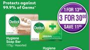 Dettol Hygiene Soap Bar Assorted-175g