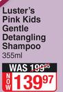 Luster's Pink Kids Gentle Detangling Shampoo-355ml