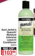 Aunt Jackie's Quench! Moisture Intensive Leave In Conditioner-355ml