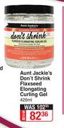 Aunt Jackie's Don't Shrink Flaxseed Elongating Curling Gel-426ml