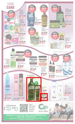 Dis-Chem : Ultimate Savings (24 March - 18 April 2022), page 8