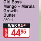 Girl Boss Mango + Marula Growth Butter-250ml
