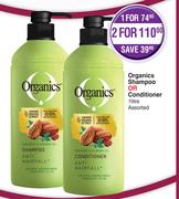 Organics Shampoo Or Conditioner Assorted-1L
