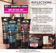 Reflections Colour Reflecting Shampoo Sulphate Free Assorted-250ml Each