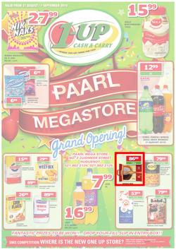 1 Up Cash And Carry : Paarl (27 Aug - 07 Sep 2015), page 1