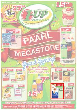 1 Up Cash And Carry : Paarl (27 Aug - 07 Sep 2015), page 1