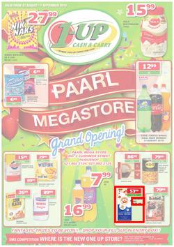 1 Up Cash And Carry : Paarl (27 Aug - 07 Sep 2015), page 1