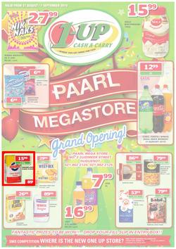 1 Up Cash And Carry : Paarl (27 Aug - 07 Sep 2015), page 1