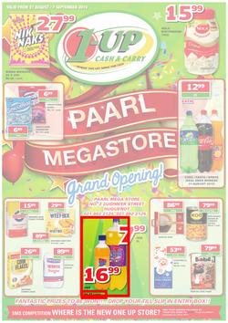 1 Up Cash And Carry : Paarl (27 Aug - 07 Sep 2015), page 1