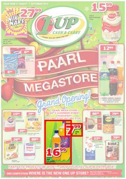 1 Up Cash And Carry : Paarl (27 Aug - 07 Sep 2015), page 1