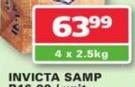 Invicta Samp-4x2.5kg Packs