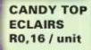 Candy Top Eclairs-Each