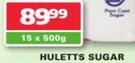 Hulletts Sugar-15x500g packs