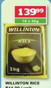 Willinton Rice-10x2kg packs