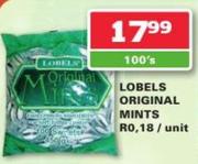Lobels Original Mints-100's pack
