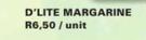 D'Lite Margarine-500g Each